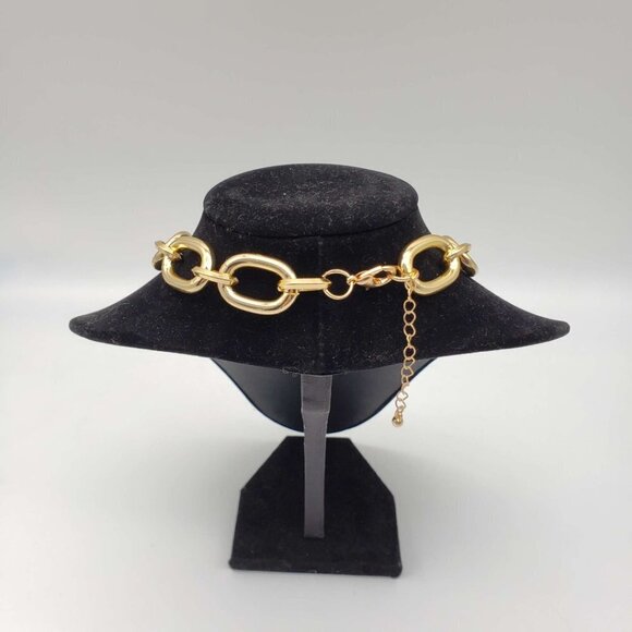Louis Vuitton Lock & Key Gold with Unbranded Fashion Gold Plated Chain 092325 - Picture 11 of 14